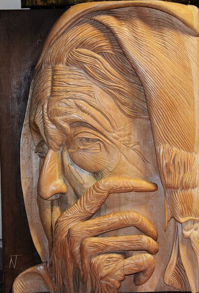 Aging - a Sculpture & Installation Artowrk by Ntsalam